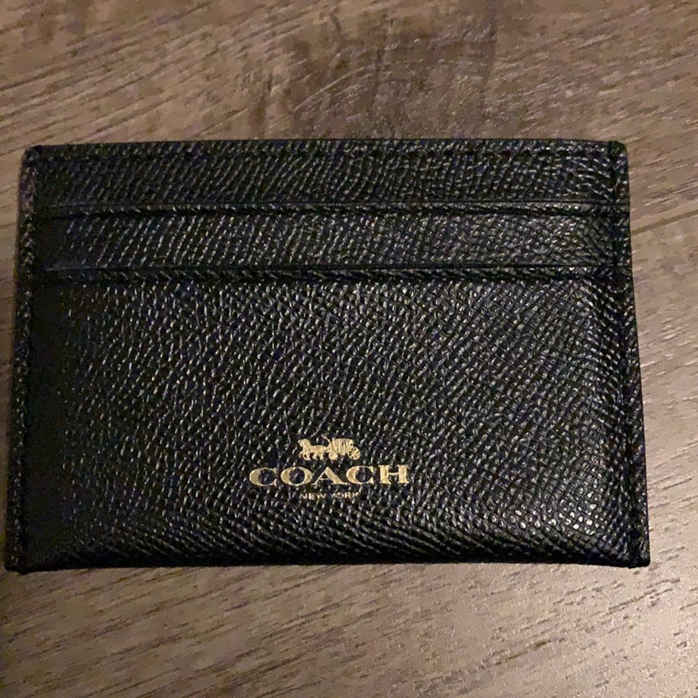 Coach card holder